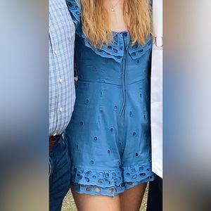 Winston White size S Blue Romper